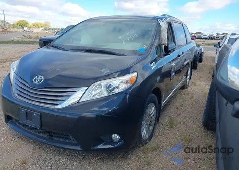 2016 Toyota Sienna Xle 8 Passenger from USA, damaged, VIN 5TDYK3DC4GS744940